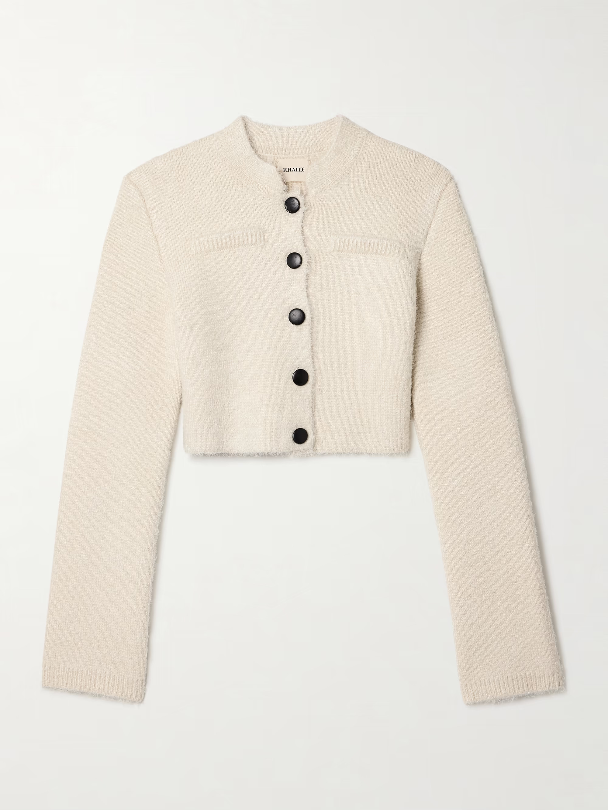 Ello brushed silk and cashmere-blend cardigan | NET-A-PORTER (US)