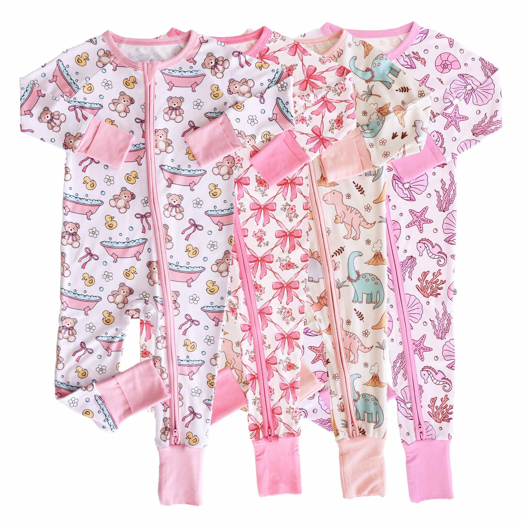 Convertible Zip Rompers for Girls | Caden Lane