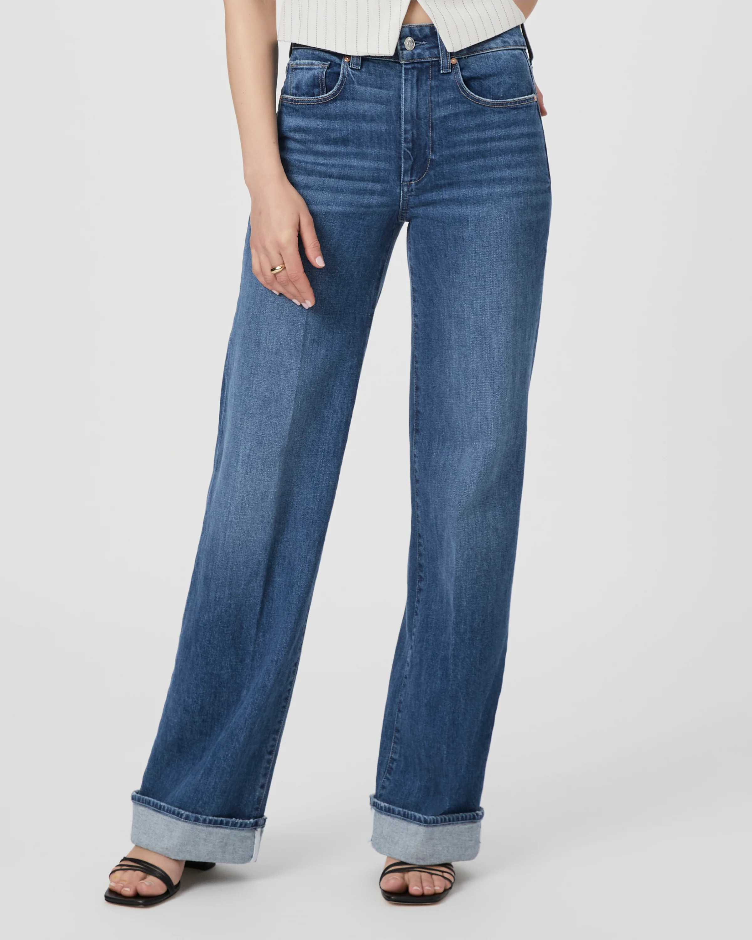 Sasha 32" Wide Leg Jean | Paige