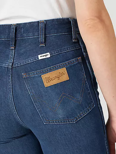 Women's Wrangler® Wanderer 622 High Rise Flare Jean in Blue Horizons | Wrangler