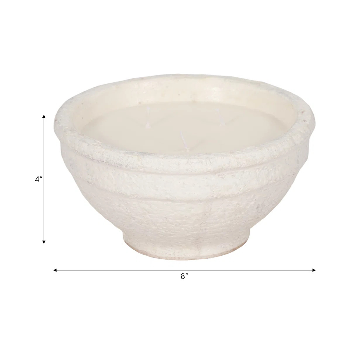 Terracotta Candle - Pottery Wax Candle With Handcrafted Vessel And Modern Glam Aesthetic For Deco... | Wayfair North America