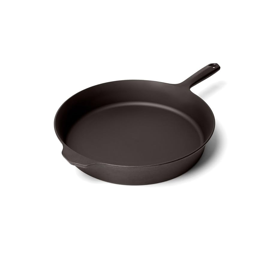 Field Company 11.63 Inch Cast Iron Skillet – No.10, Lightweight & Smooth, Nonstick, Preseasoned... | Amazon (US)