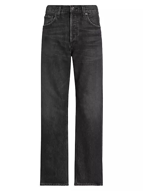 Agolde Fran Straight-Leg Jeans | Saks Fifth Avenue
