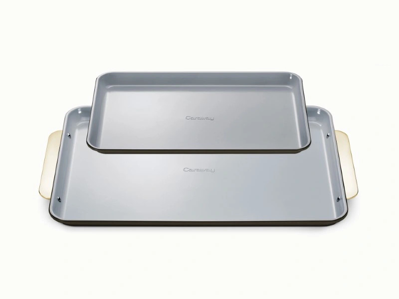 18x13" & 15x10" Non-Stick Ceramic Baking Sheets | Caraway
