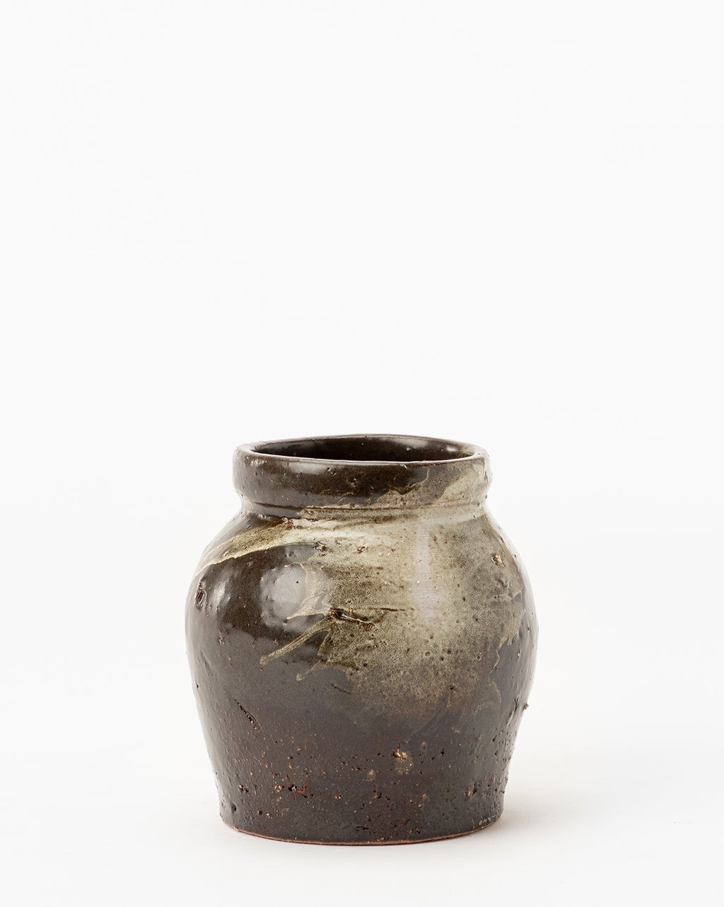 Dark Glazed Ceramic Vase | McGee & Co.