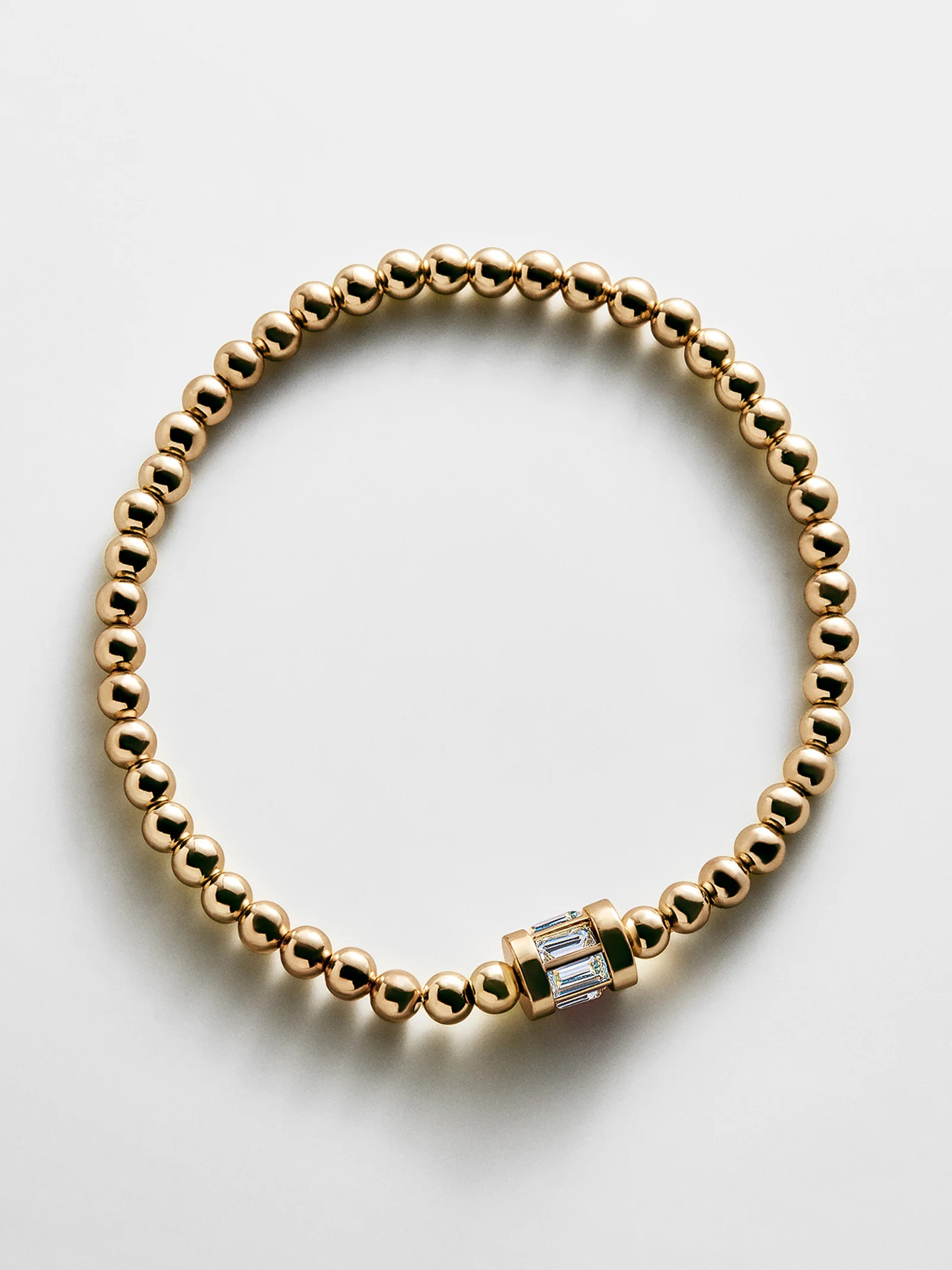 Tatum Birthstone Pisa Bracelet - Aquamarine | BaubleBar