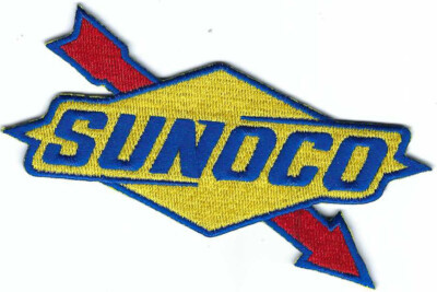 Sunoco Racing Patch Iron On Embroidered NHRA US FREE SHIPPING | eBay US