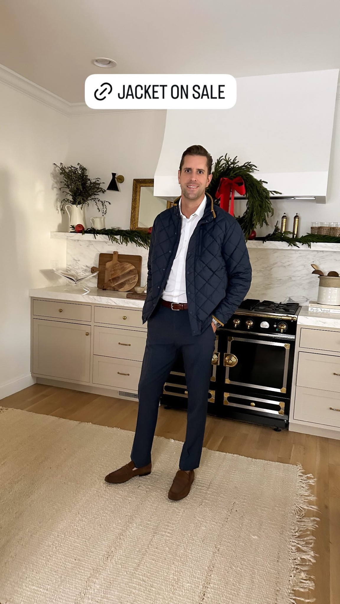 Jacket sold out in navy, but get the vest version! Code KAT20 

#LTKMens #LTKGiftGuide #LTKHoliday