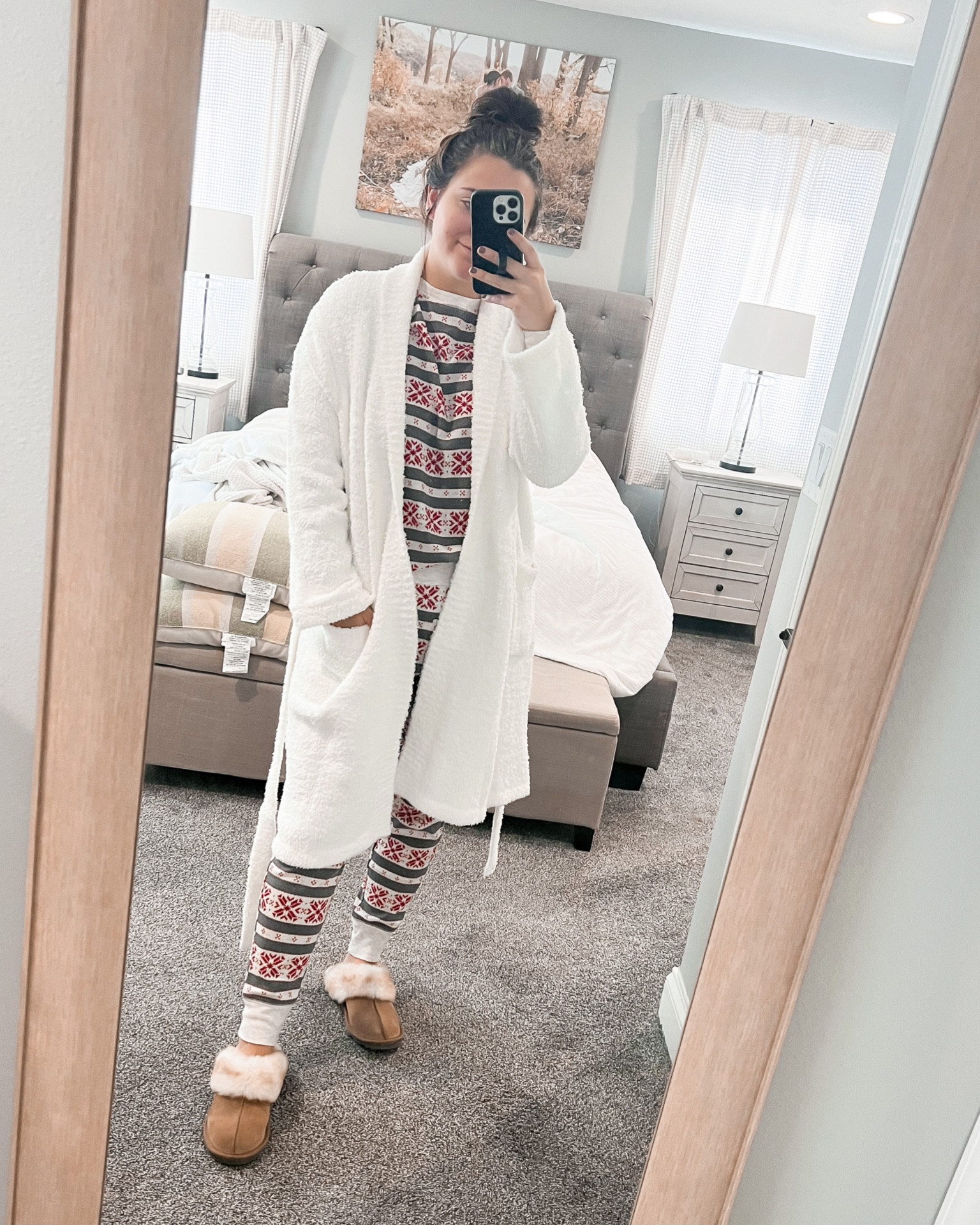 Barefoot dreams dupe robe at Walmart, just like the blankets I’m obsessed with!! 🙌🏼🙌🏼 comes in a few color options! 

#LTKSeasonal #LTKunder50 #LTKstyletip