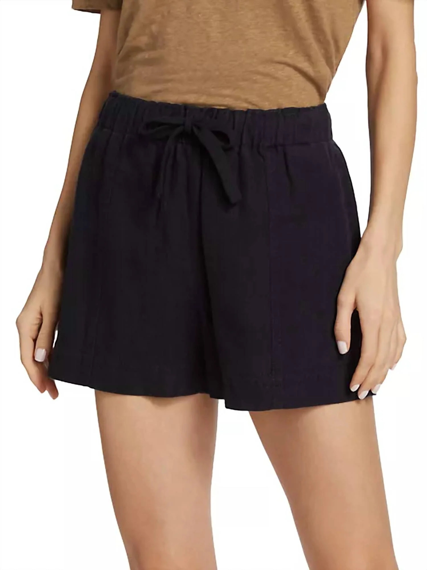 Smocked-Waist Shorts In Coastal | Shop Simon