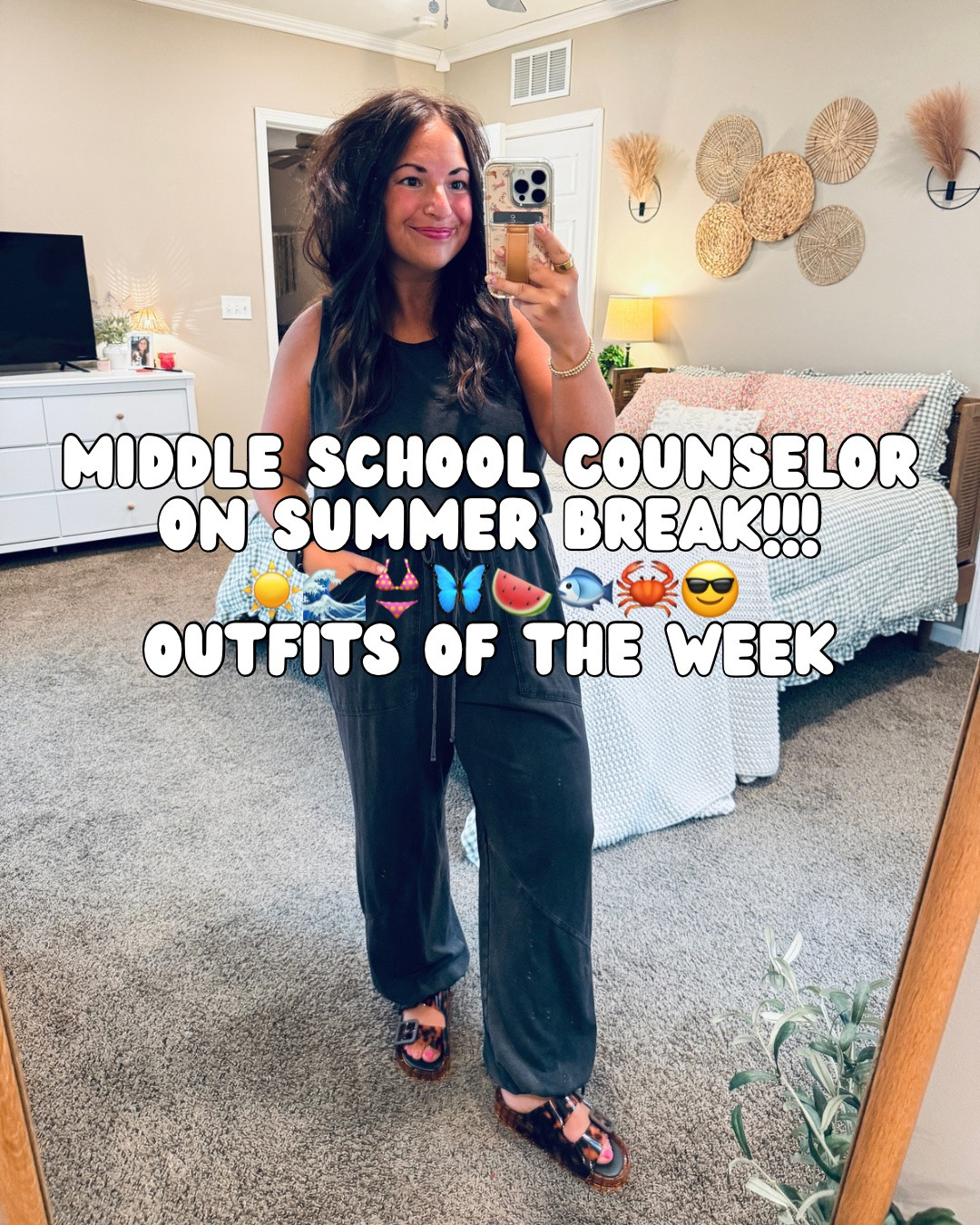 Last week’s middle school counselor on summer break (!!!) outfit round up! ☀️🌊👙🦋🍉🐟🦀😎 Cheers to summer, baby! ⭐️

#LTKootd #LTKSeasonal #LTKMidsize
