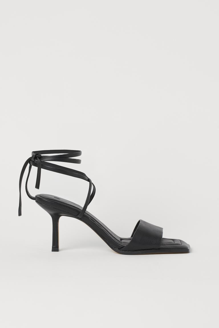 Tie-strap sandals | H&M (UK, MY, IN, SG, PH, TW, HK)