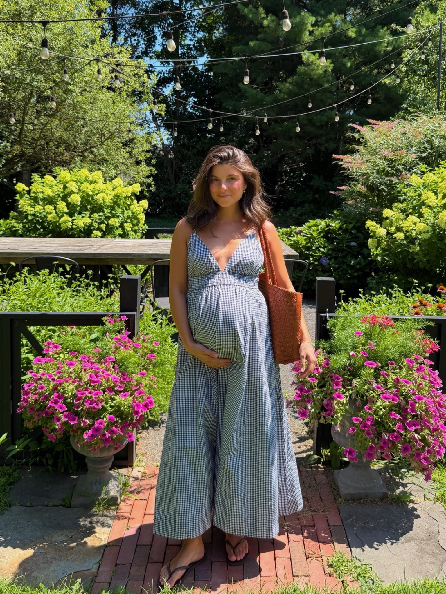 wearing small in dress, it is not maternity specific! so excited to wear this come end of summer/ fall with a sweater over postpartum.

#LTKPetite #LTKBump #LTKgrwm