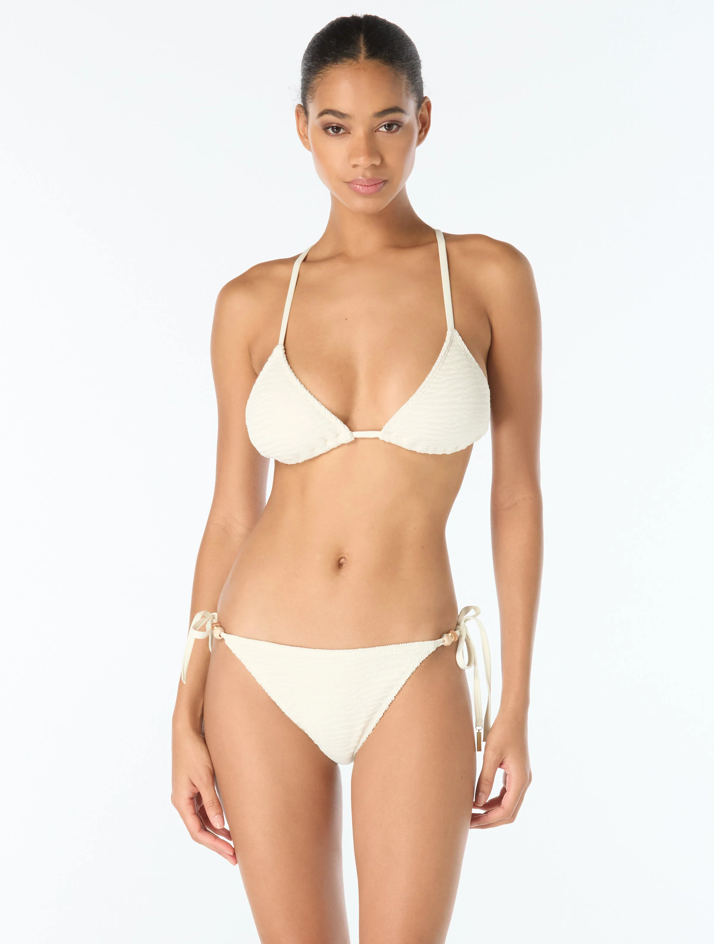 Vince Camuto Beaded String Bikini Top - Ocean Ripple Texture | Beach2Ocean