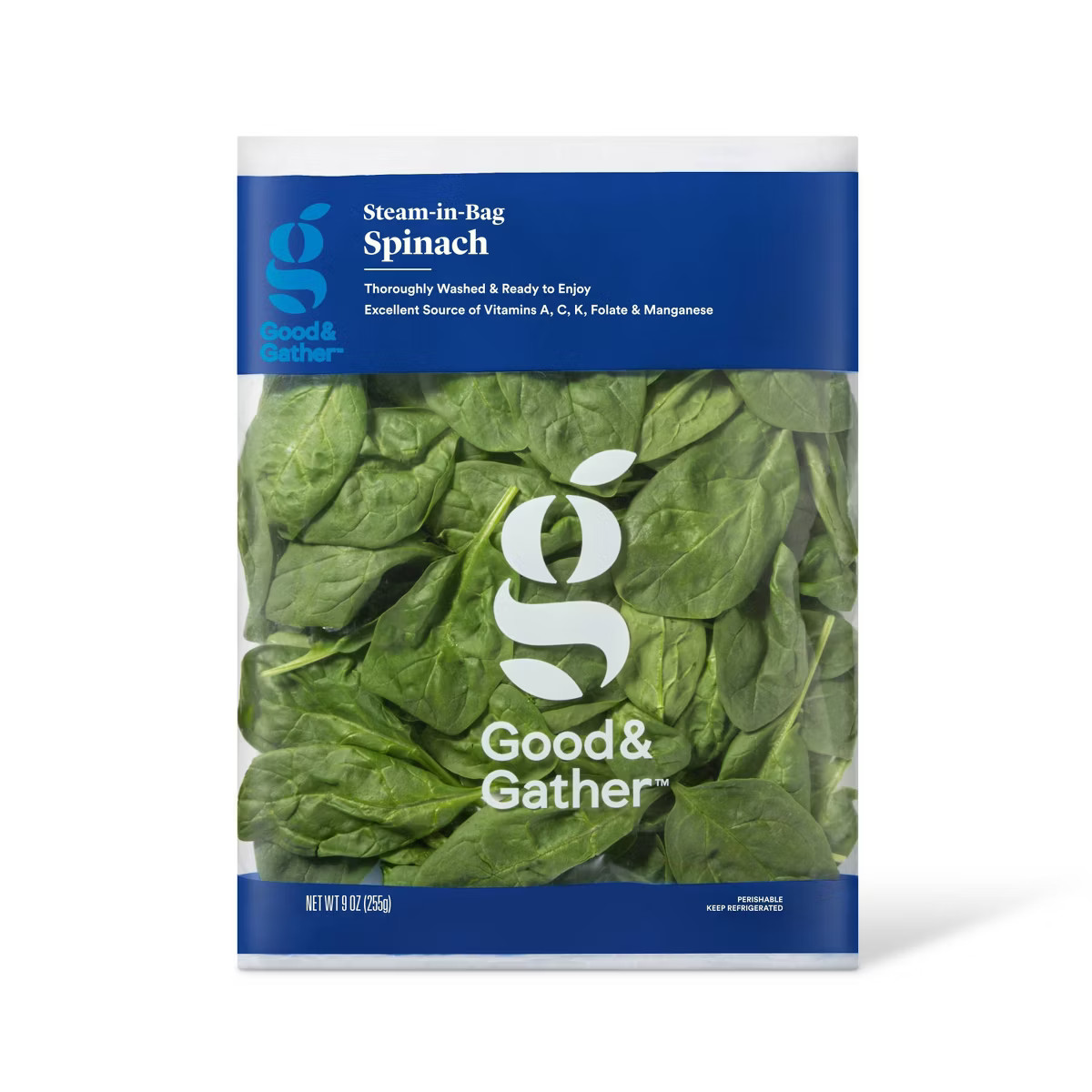Steam-in-Bag Spinach - 9oz - Good & Gather™ | Target