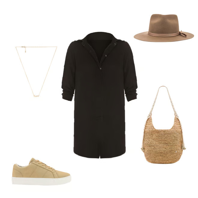 ACACIA X REVOLVE Kapa'a Romper in Onyx from Revolve.com | Revolve Clothing (Global)