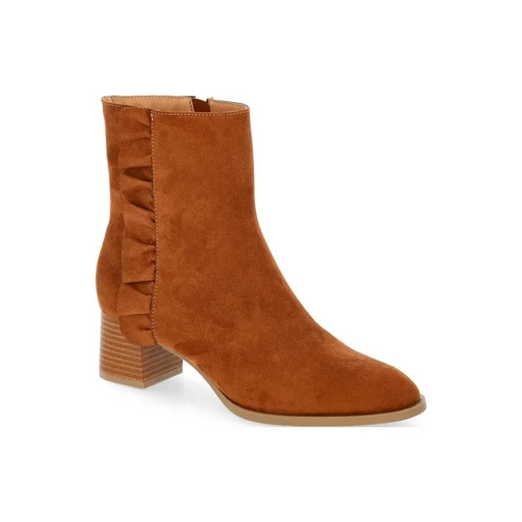 Time and Tru Women's Ruffle Boot | Walmart (US)