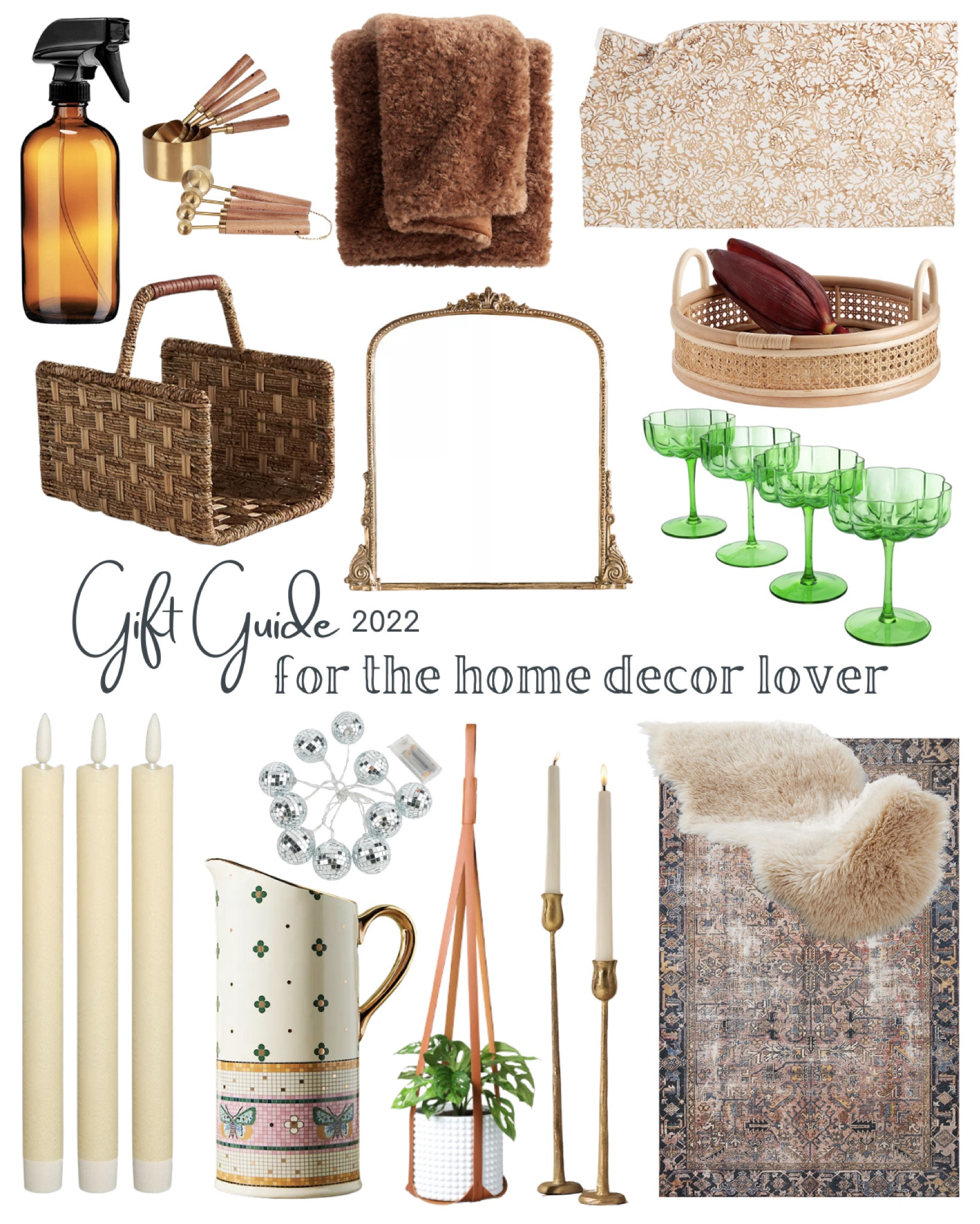 Gift ideas, home decor, home design, anthropologie, target, mirror, water pitchers, measuring cups, tray. #homedecor 

#LTKHoliday #LTKGiftGuide #LTKSeasonal