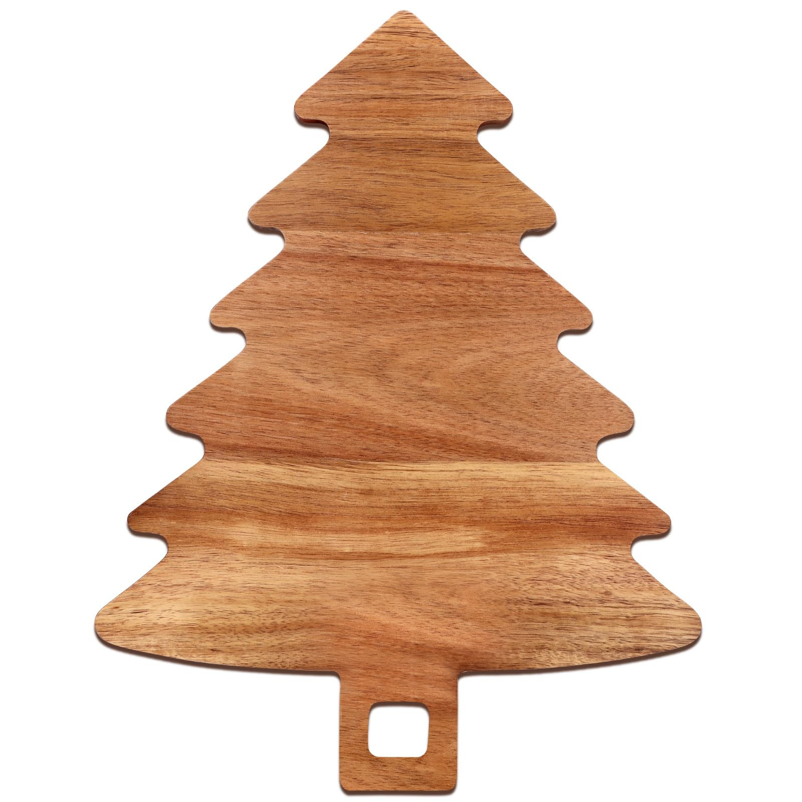 Unique Christmas Tree Charcuterie Boards Gifts Decor Acacia Wood Cutting Boards Christmas Tree Ve... | Amazon (US)