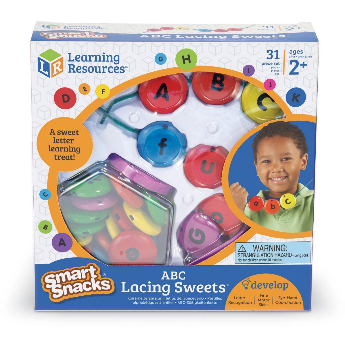Learning Resources Smart Snacks ABC Lacing Sweets | Target