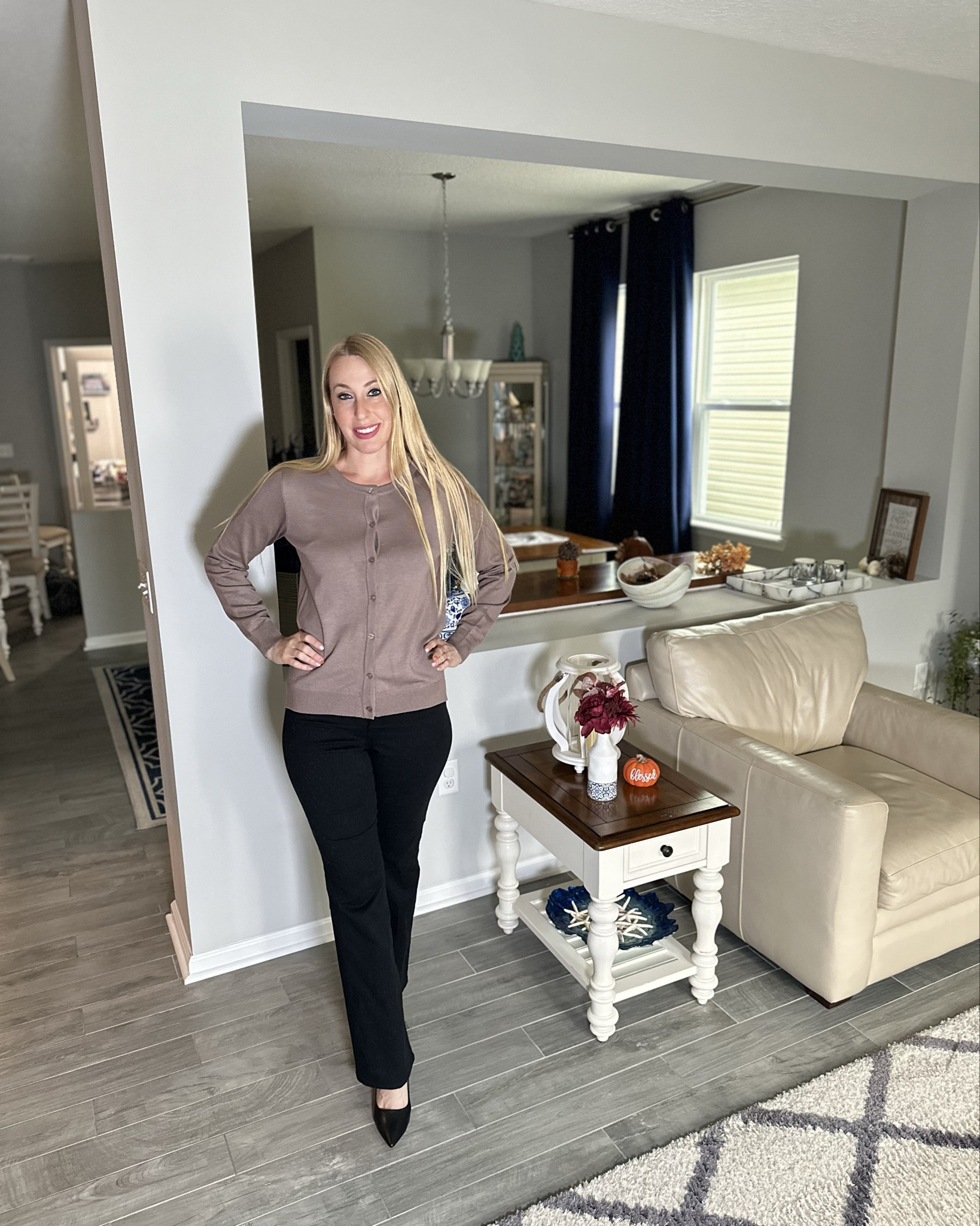 Soft and cute cardigan 
💞 wear buttoned up or closed 
💖 stretchy and soft, fits true to size, wearing size small 

#LTKWorkwear #LTKStyleTip #LTKFindsUnder50