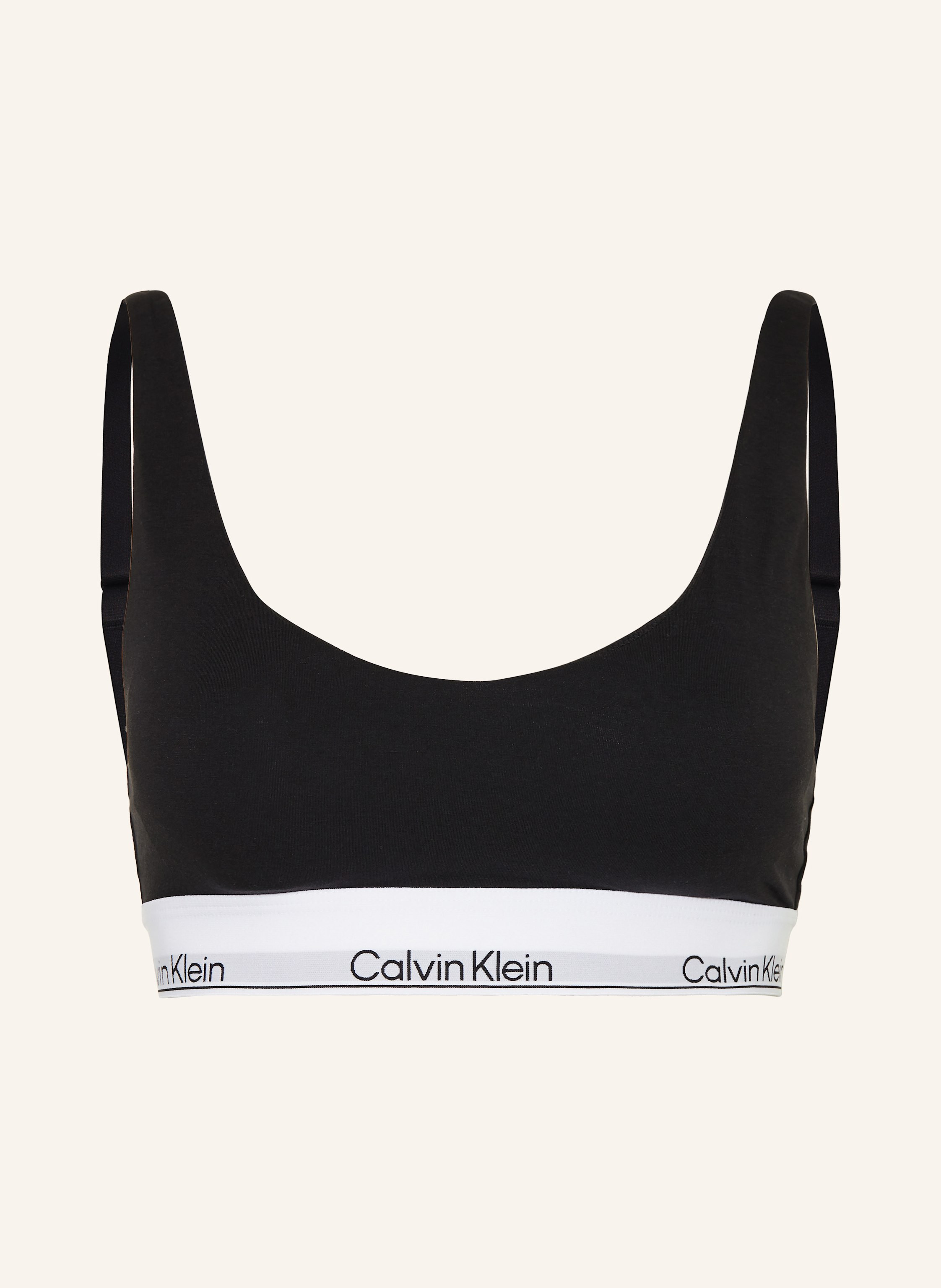 Calvin Klein Bustier ICON COTTON MODAL in schwarz / weiss | Breuninger (DACH)