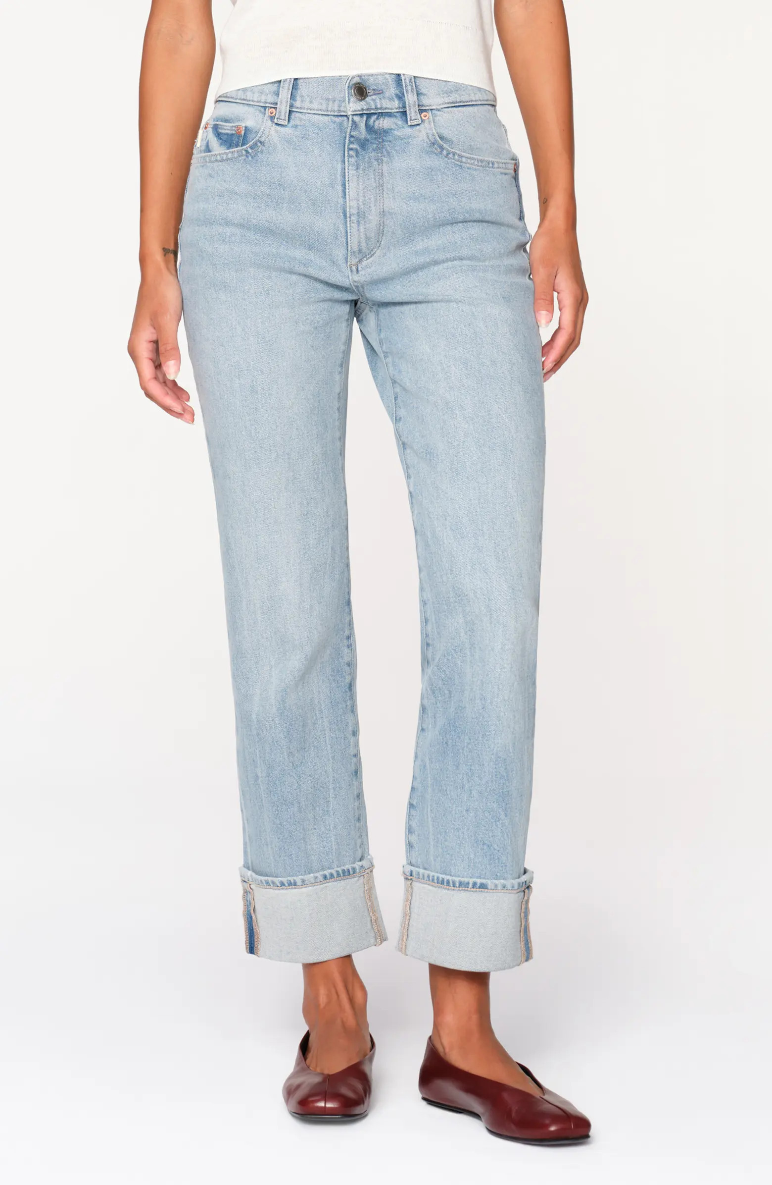 DL1961 Patti High Waist Ankle Straight Leg Jeans | Nordstrom | Nordstrom