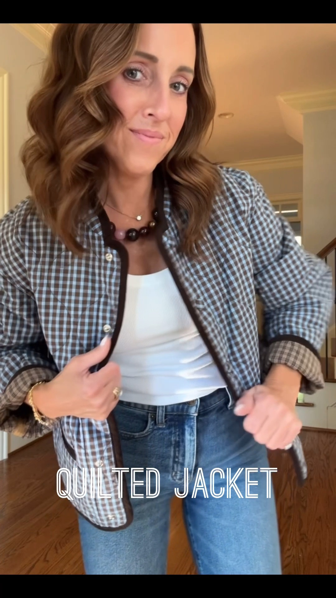 Madewell quilted jacket.
Size XS

#LTKootd #LTKSeasonal #LTKOver40