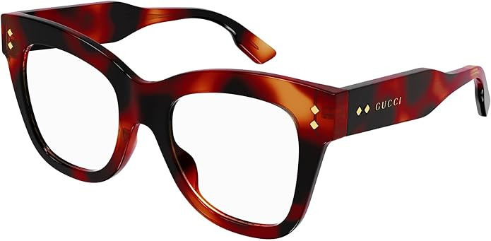 Gucci GG1082O Light Havana 50/21/145 women Eyewear Frame | Amazon (US)