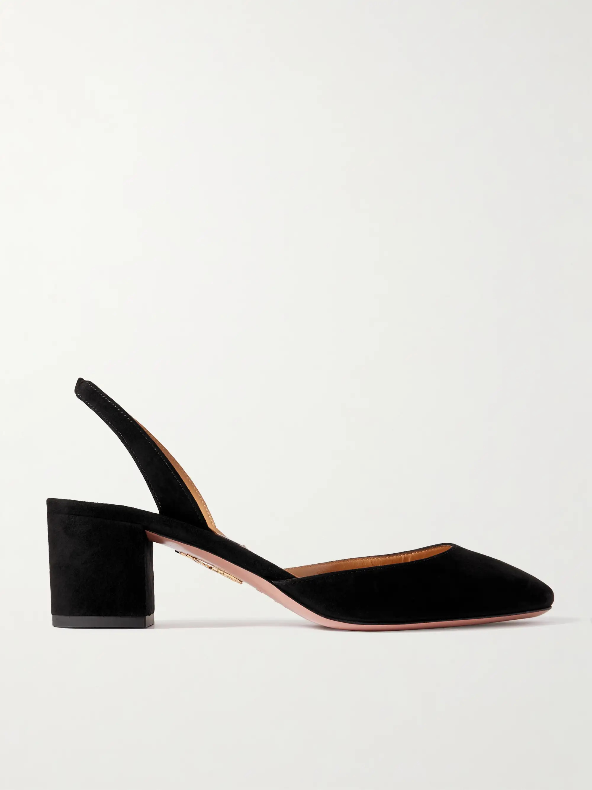 Talita 50 suede slingback pumps | NET-A-PORTER (US)