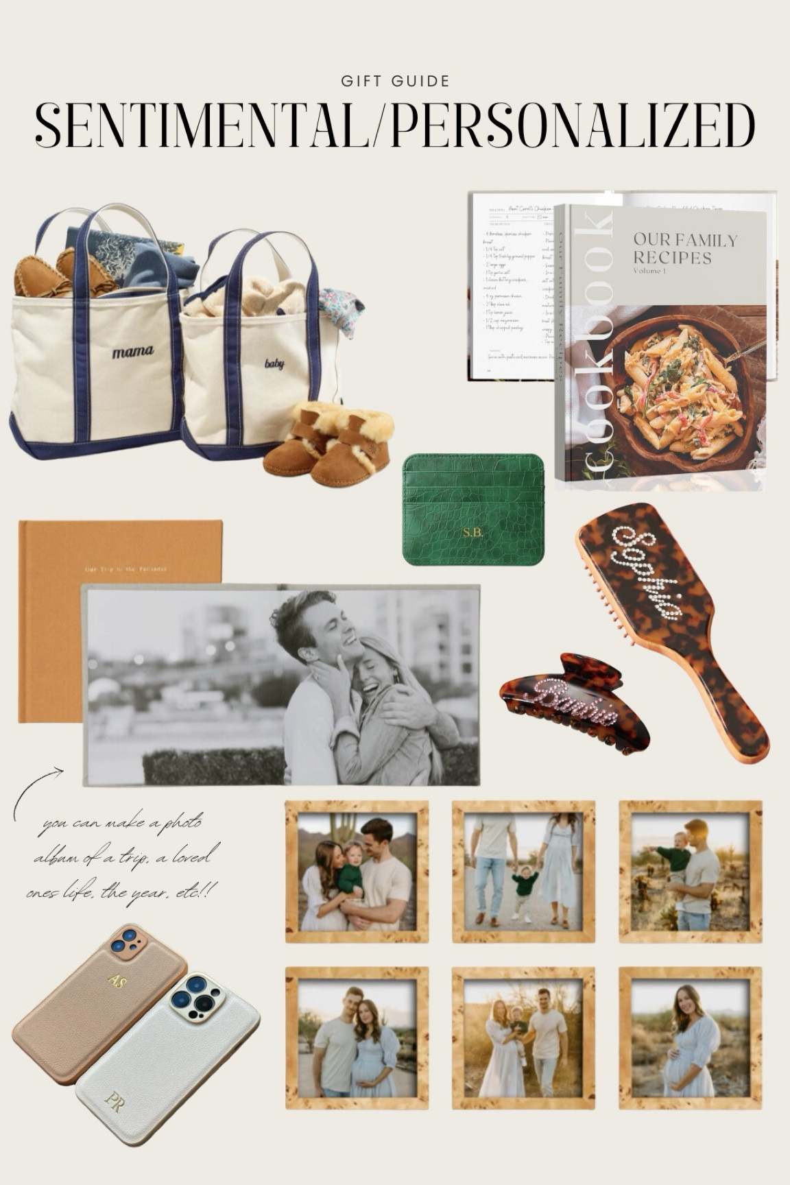 gift ideas that are sentimental and personalized 🎁 i love the idea of making a photo album for a loved of their life! (baby photos to now), an album of a trip, or the last year!

#LTKSeasonal #LTKCyberWeek #LTKGiftGuide