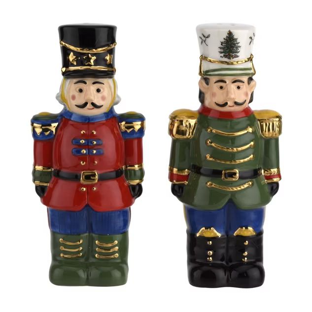 Spode Christmas Tree Nutcracker Salt and Pepper - 4.5 Inches | Target