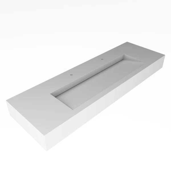 Azeem Rectangular Wall Mount Bathroom Sink | Wayfair Professional