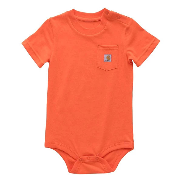 Carhartt Pocket Onesie 9 mo. Grenadine | Scheels