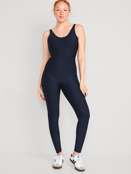 Sleeveless PowerSoft 7/8 Bodysuit for Women | Old Navy (US)