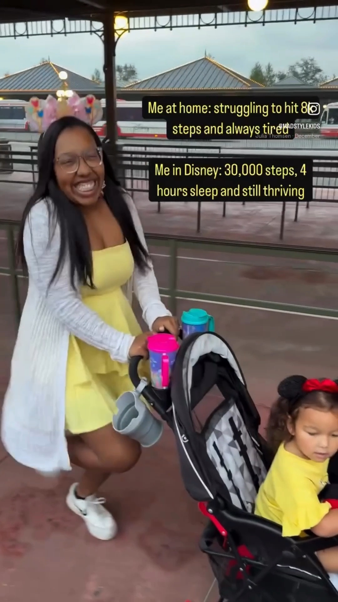 Disney steps just hit different! Maybe it’s the cute outfit?? I loved this dress from Amazon pair with biker shorts and a lightweight cardigan for the breezy mornings at magic kingdom!

#LTKootd #LTKmomlife #LTKdayinmylife