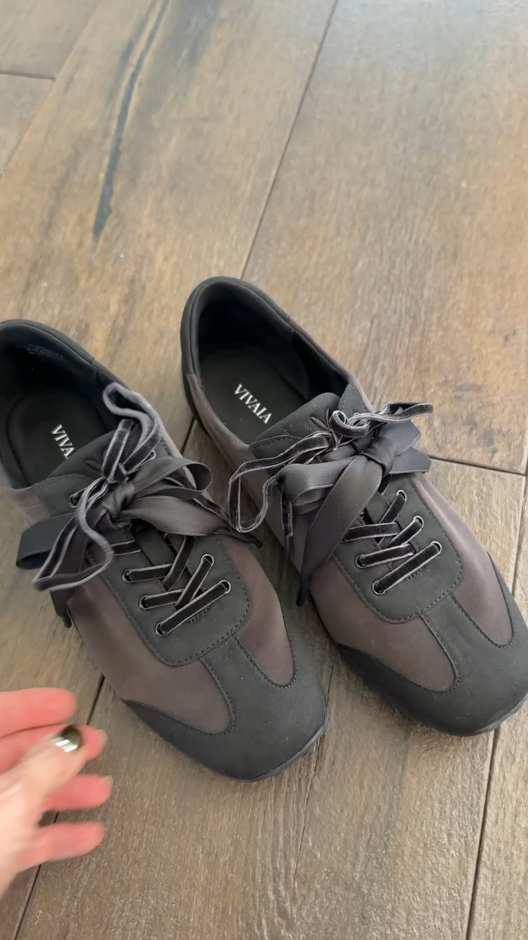 Love these @VIVAIA sneakerina’s! These are so luxe and comfy! Runs TTS 
These come in several colors. Love the chocolate brown & black for fall! 🍂

#LTKTravel #LTKOver40