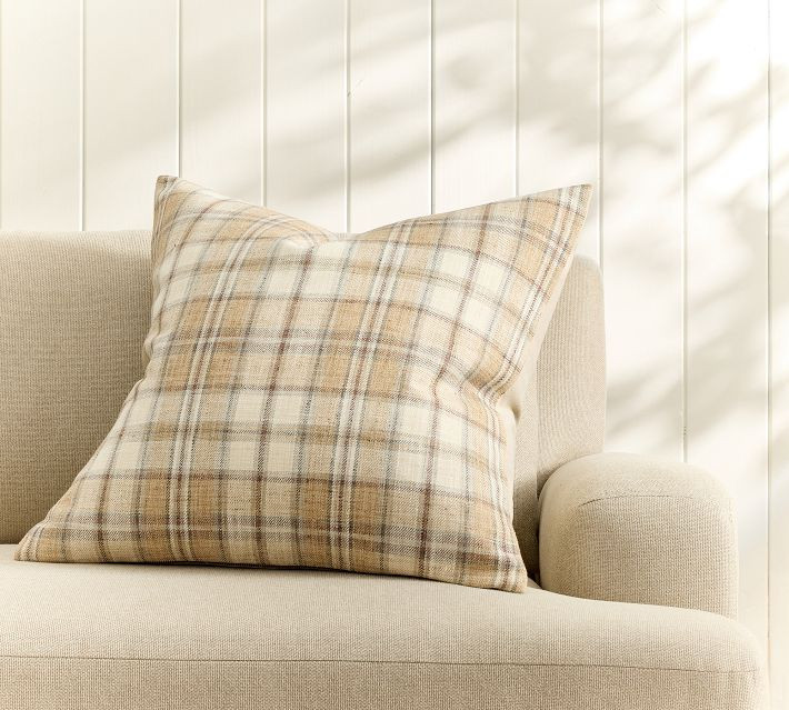 Cedrick Plaid Pillow Cover | Pottery Barn (US)