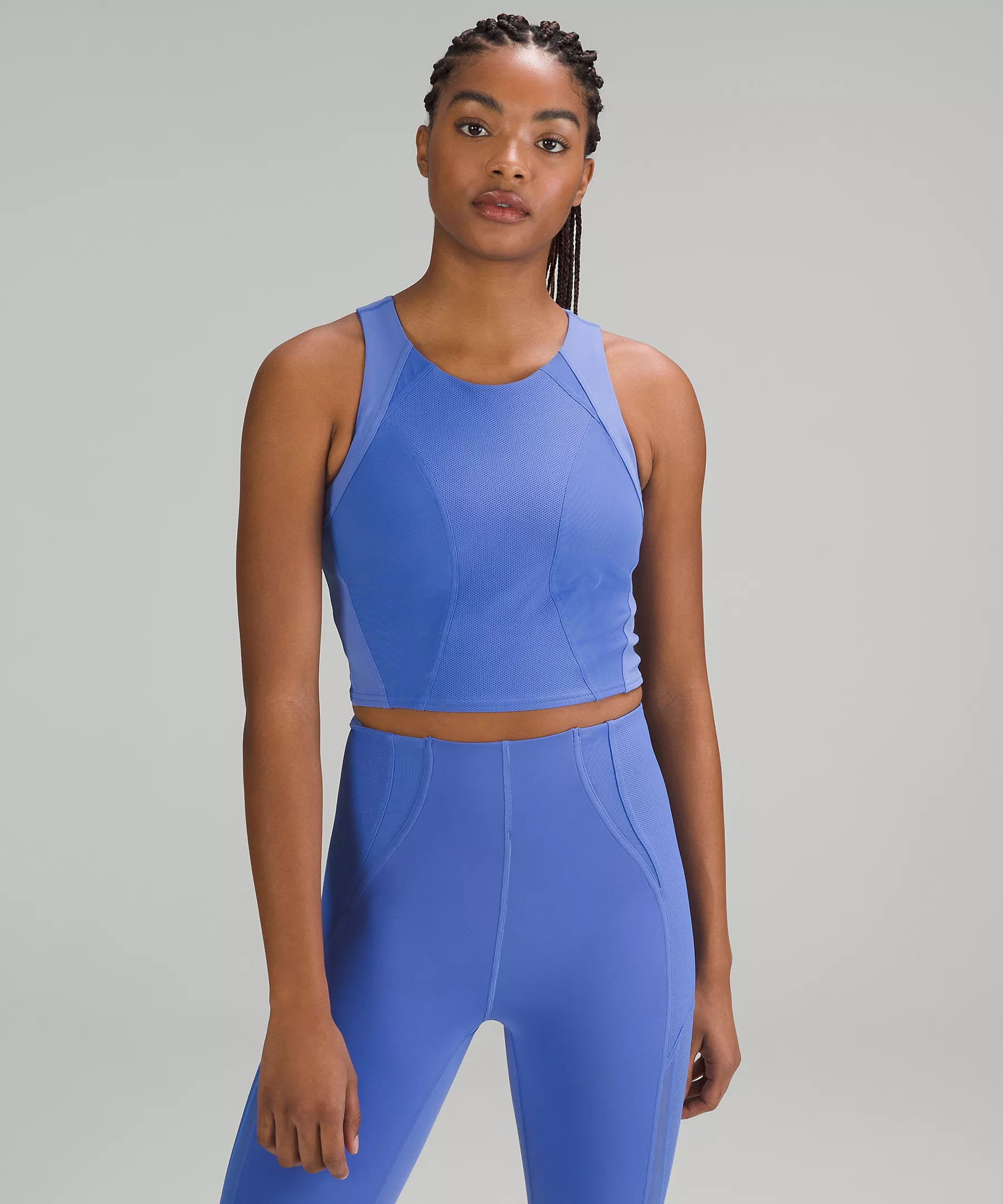 Mesh Panelled Training Shelf Tank Top | Lululemon (US)
