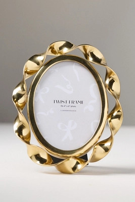Gold Twist Frame | Anthropologie (US)