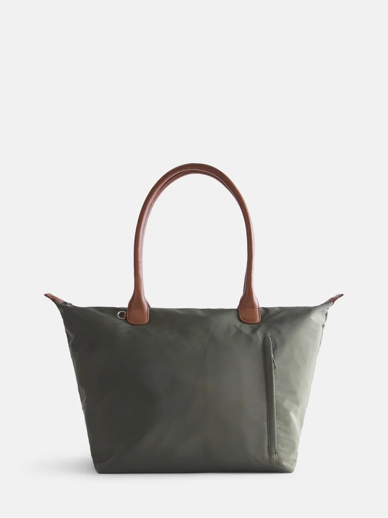 No Boundaries Women's Tote Bag, Olive | Walmart (US)