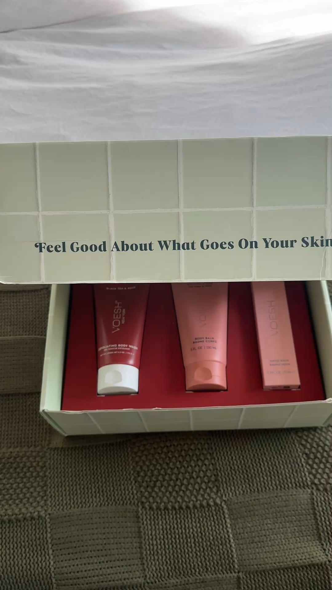 Meet my latest obsession: @voesh’s exfoliating body wash, body balm + hand balm trio. Silky, glowing skin unlocked

#LTKHoliday #LTKBeauty #LTKGiftGuide