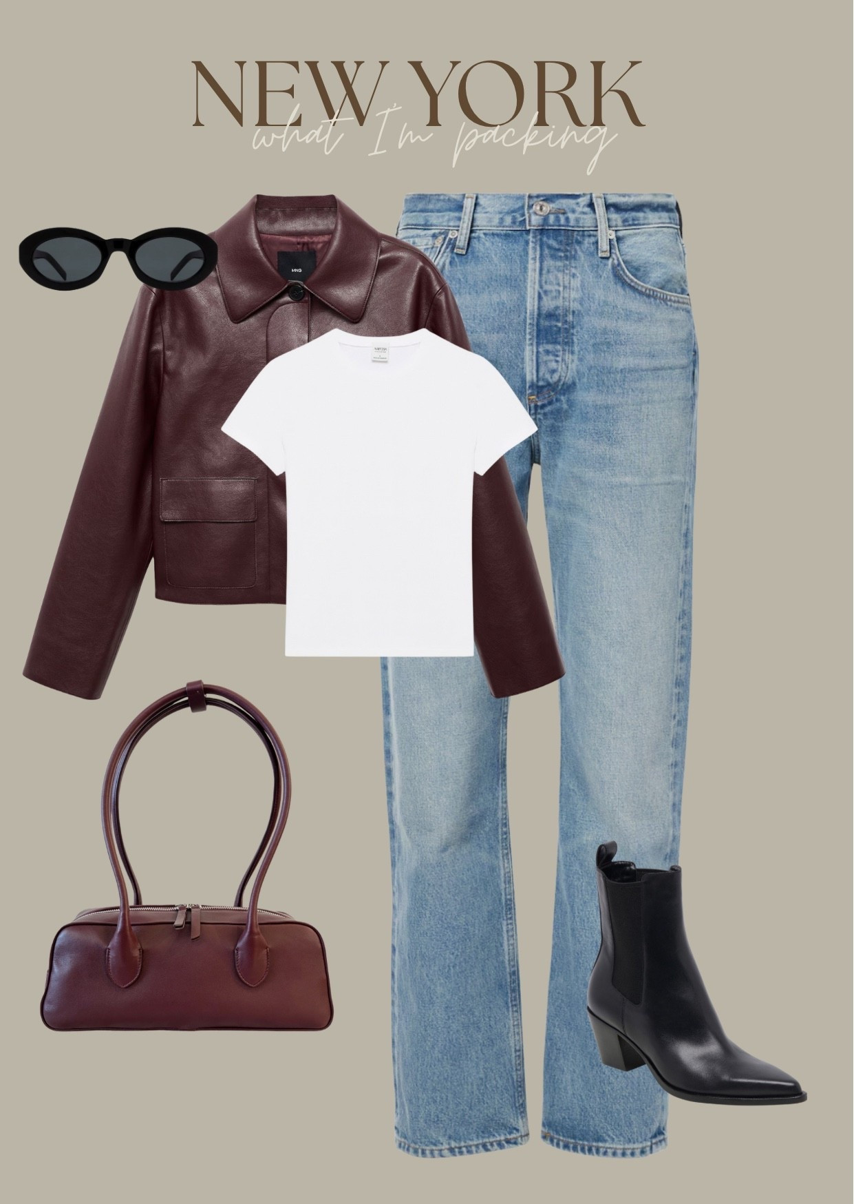 New York fall street style 🍂 this burgundy jacket is absolutely perfect! Wearing xs jacket, jeans 24 could do a 23 too, boots 7.5 

New York outfit 
Travel 
New York City 
Vacation outfit 
Fall outfit 
Mango 
Burgundy jacket 
Leather jacket 
Jeans 
Straight jeans 
Affordable fashion 
City outfit 
OOTD 

#LTKSeasonal #LTKStyleTip #LTKTravel