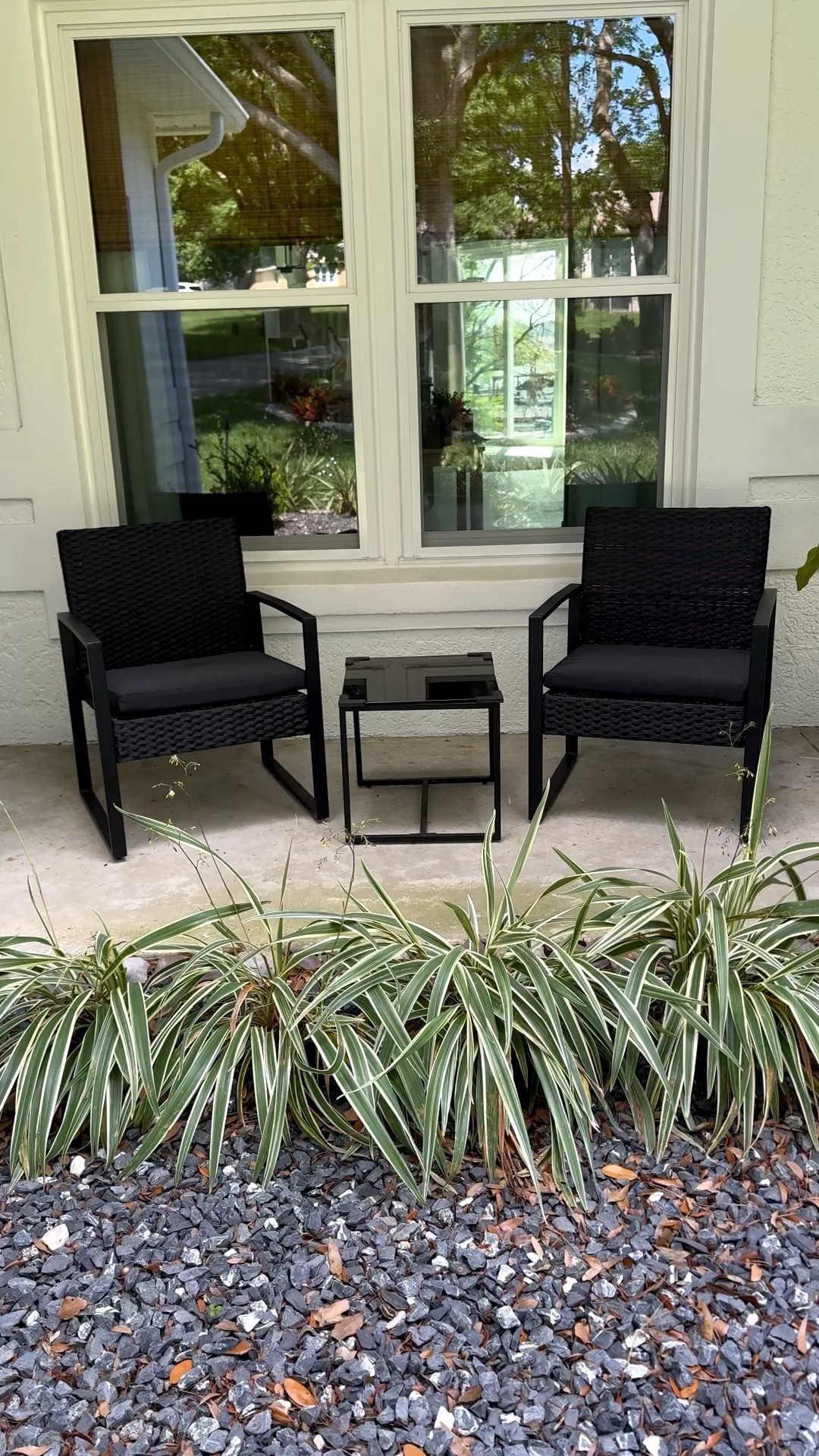 Great patio chat set, front porch decor, patio decor, outdoor furniture, amazon home

#LTKHome #LTKdayinmylife #LTKSeasonal