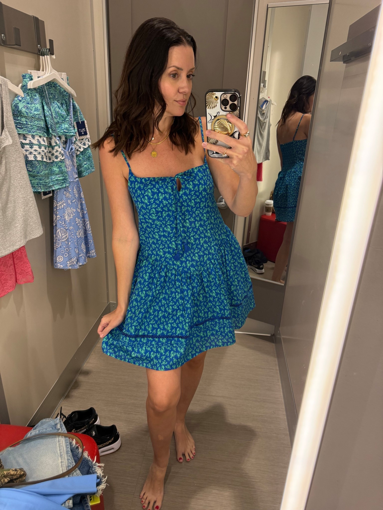 Crawfish or Lobster dress! So cute! Target x Roller Rabbit 

#LTKSpringSale #LTKFestival #LTKootd