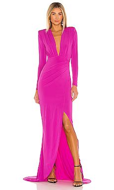 Nookie Farrah Gown in Fuchsia from Revolve.com | Revolve Clothing (Global)