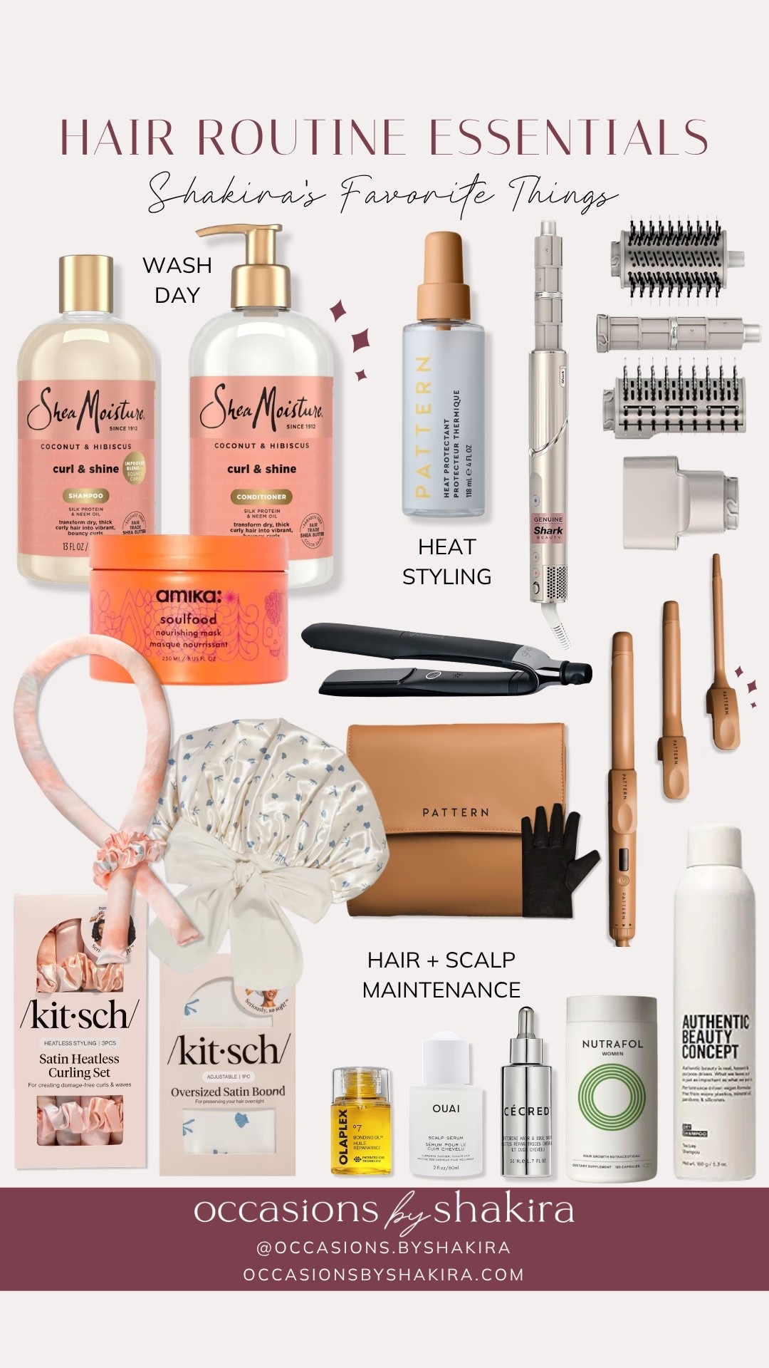 My must-have hair products for wash day, heat styling and maintenance

#LTKgrwm #LTKselfcare #LTKBeauty