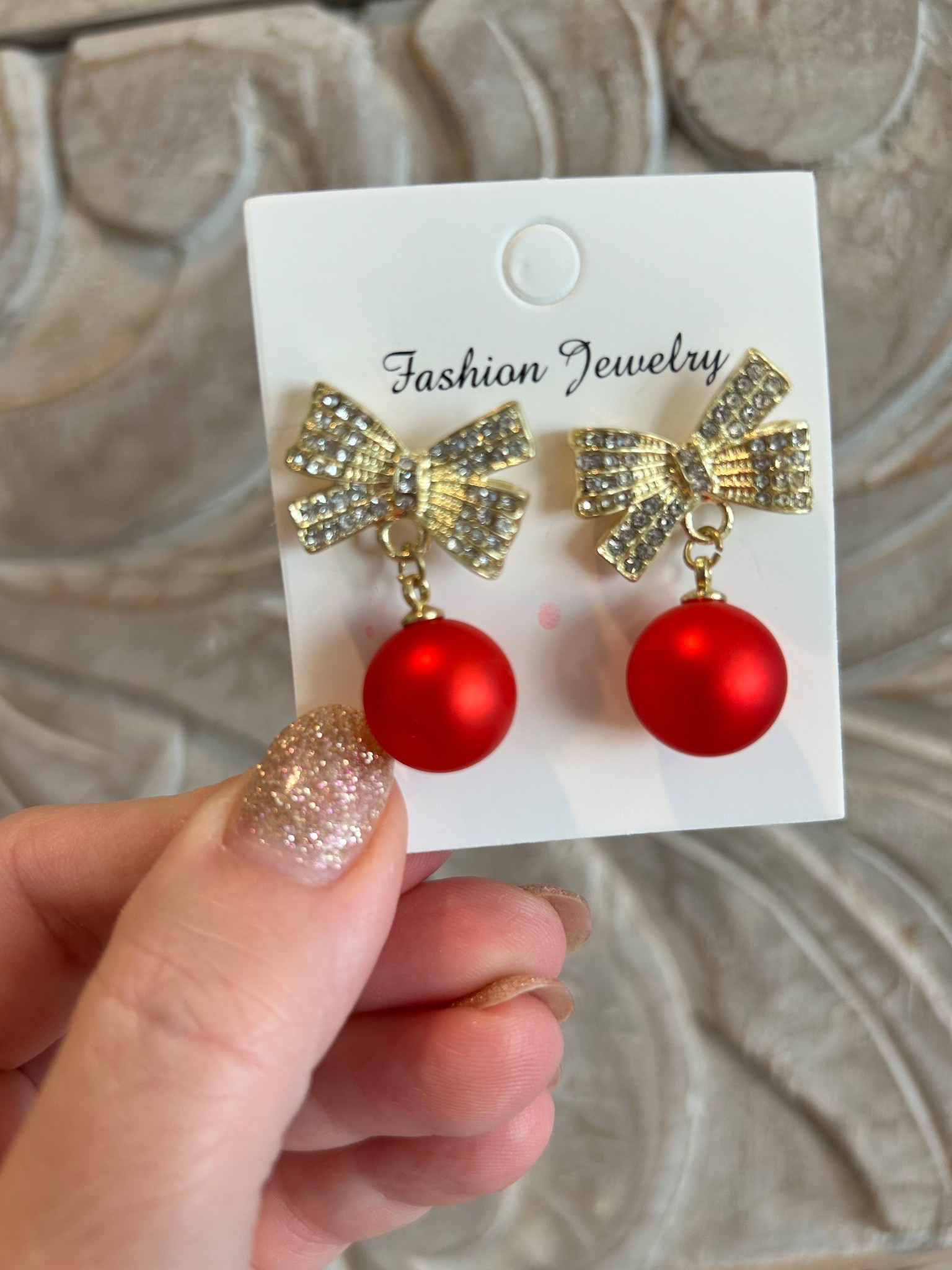 Cute holiday earrings! 😍✨🎄 They come in a number of colors too! 

#LTKHoliday #LTKFindsUnder50