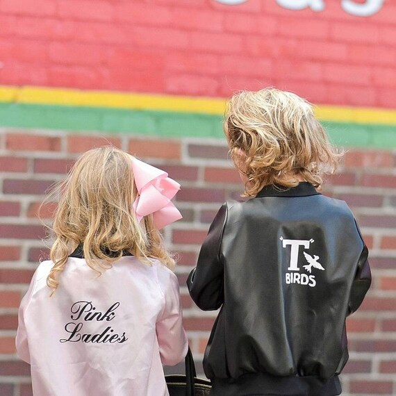 T birds inspired leather jacket/ toddler costume/ baby costume / 1950s boy costume /boy costume /... | Etsy (US)