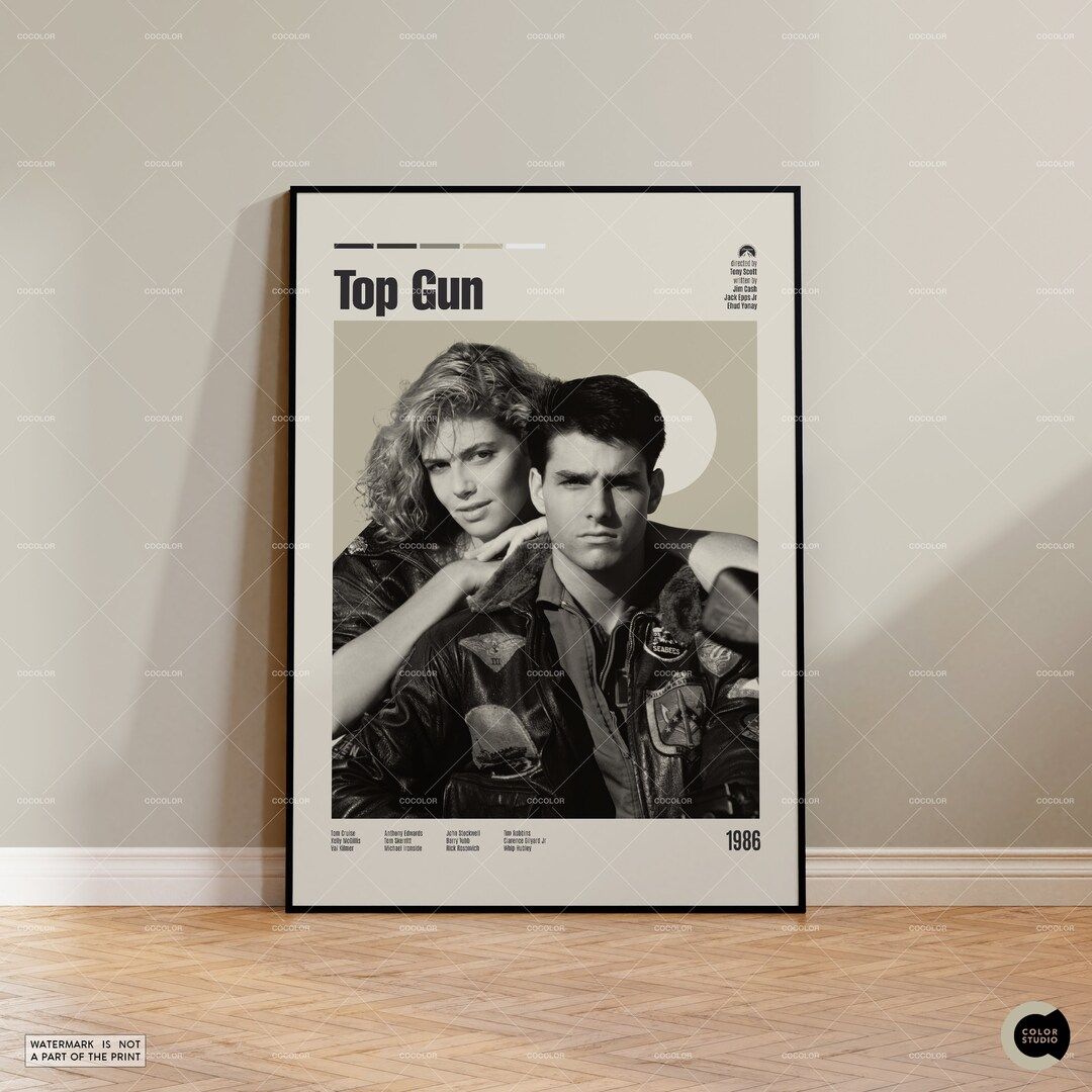 Vintage Inspired Movie Print, Retro Movie Poster, Midcentury Modern, Retro TV Show Poster, Minima... | Etsy (US)